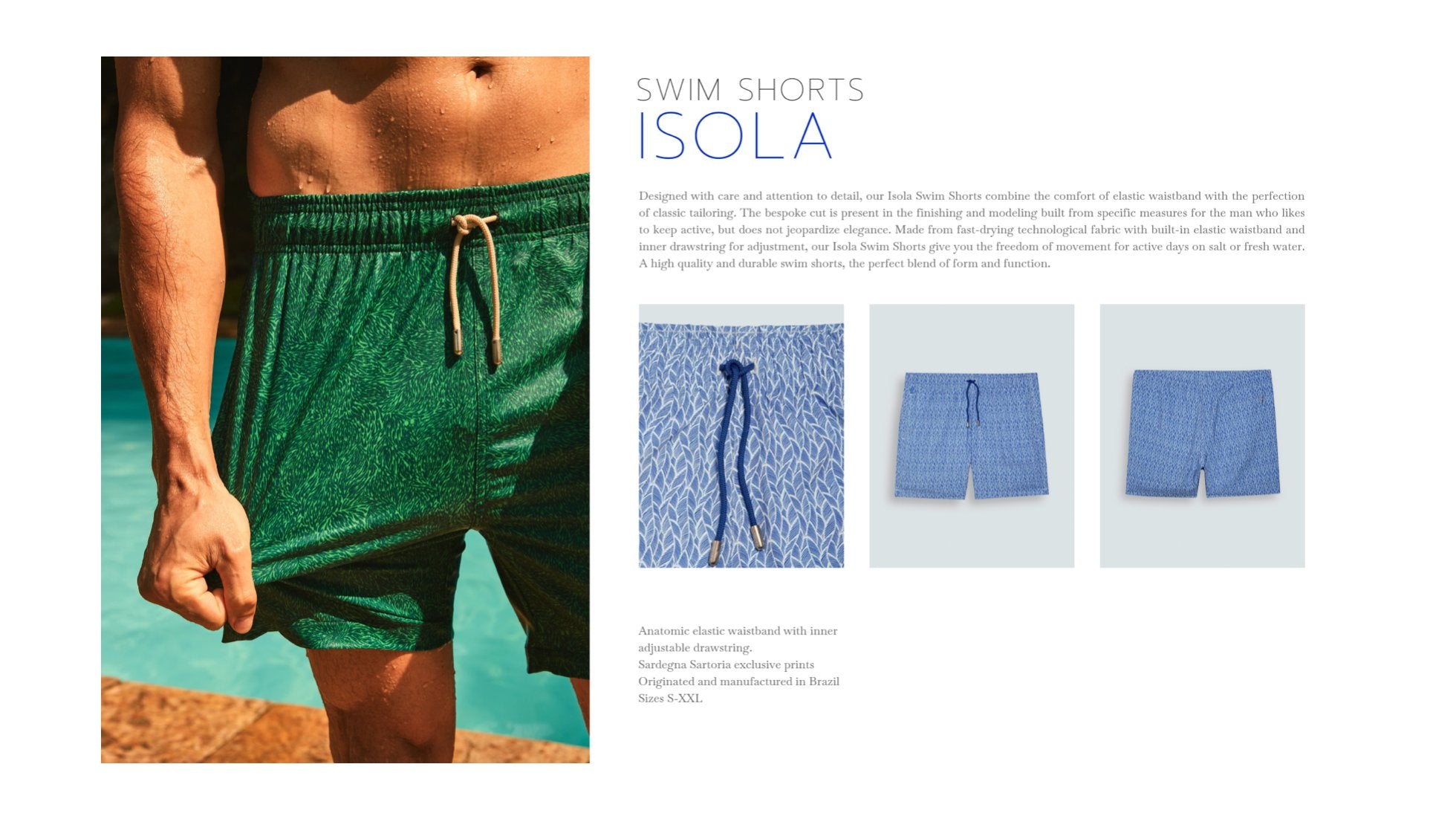 ISOLA SWIM SHORTS