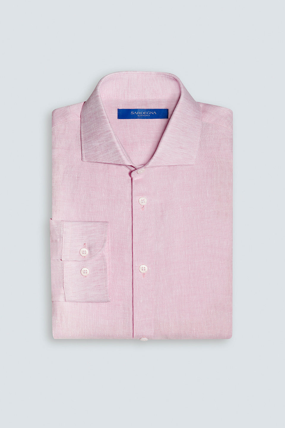 LINEN SHIRT LINEA CANDY PINK