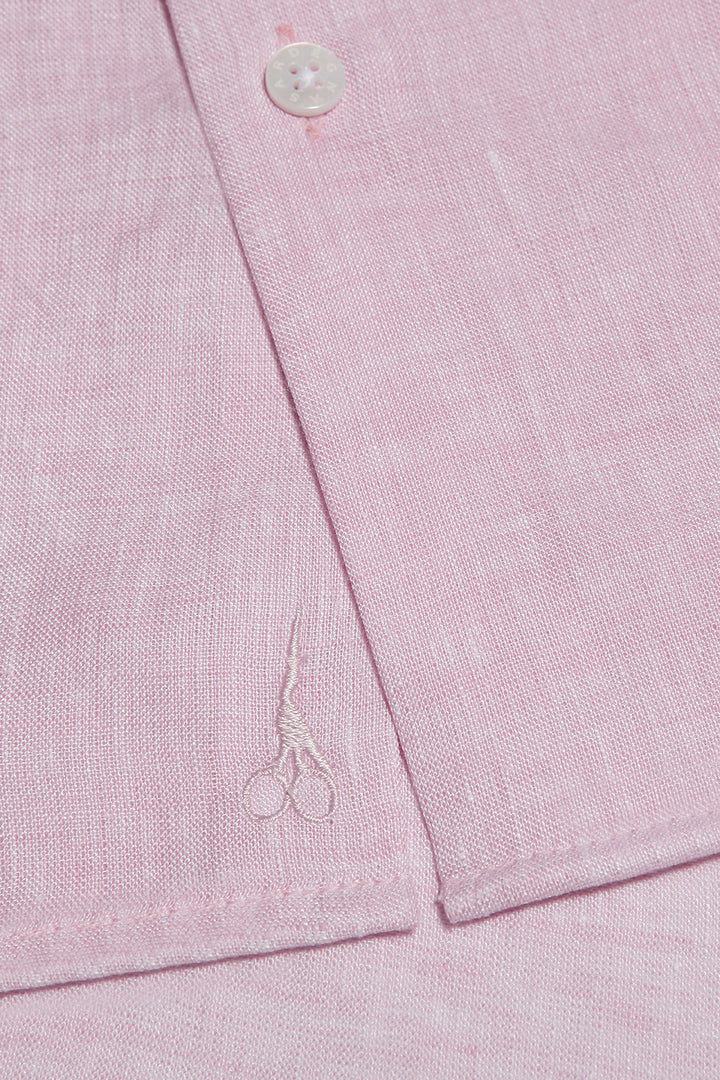 LINEN SHIRT LINEA CANDY PINK