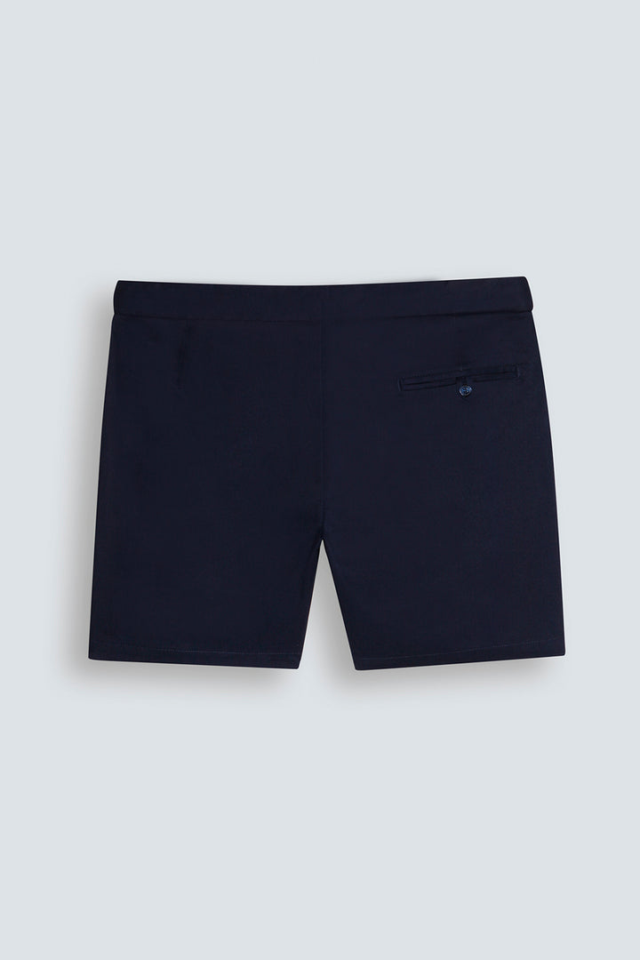 PORTO CERVO COTTON NAVY SHORTS