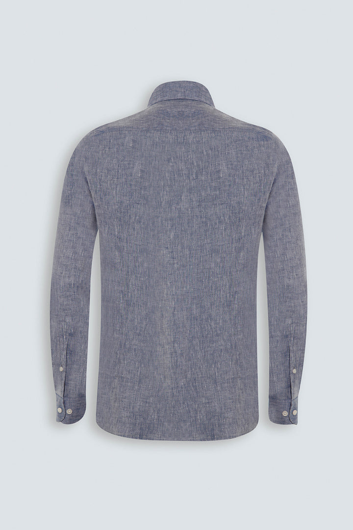 LINEN SHIRT SINGOLA BLUE JEANS