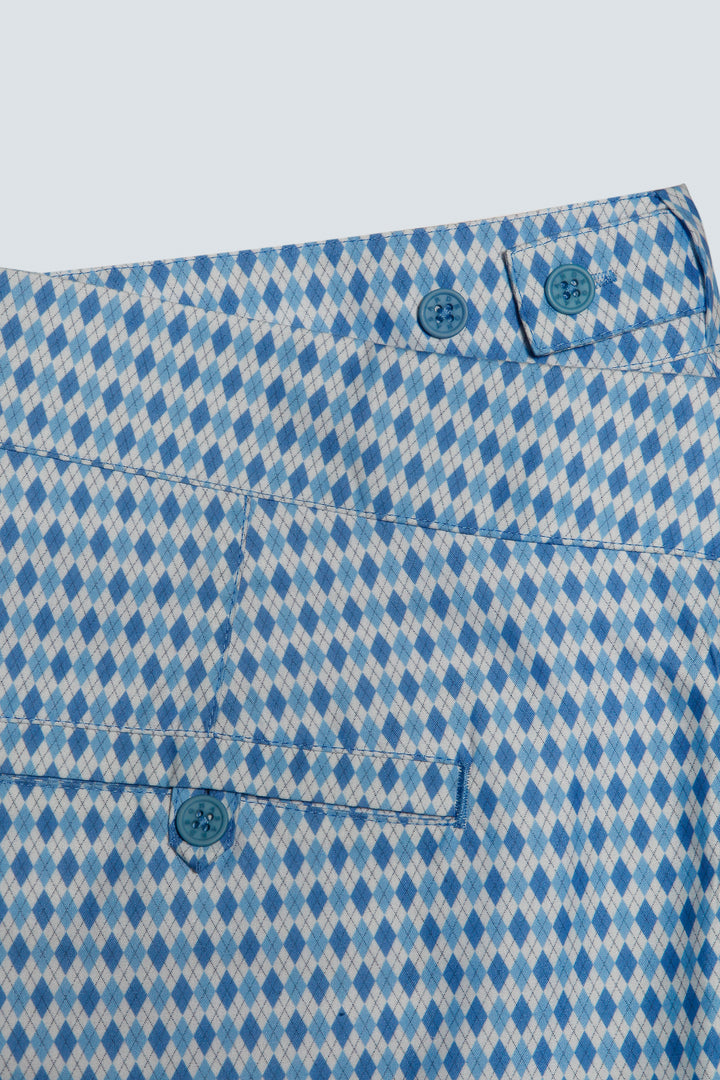PENISOLA ARGILE PRINT BLUE STONE SWIMSHORTS