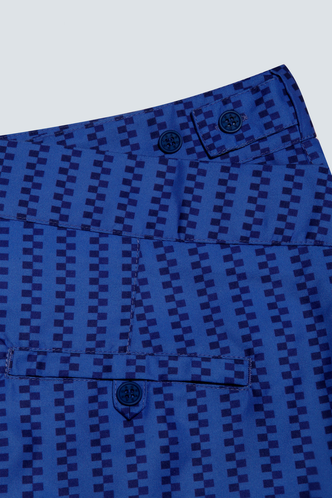PENISOLA CUCIRE PRINT NAVY BLUE SWIMSHORTS