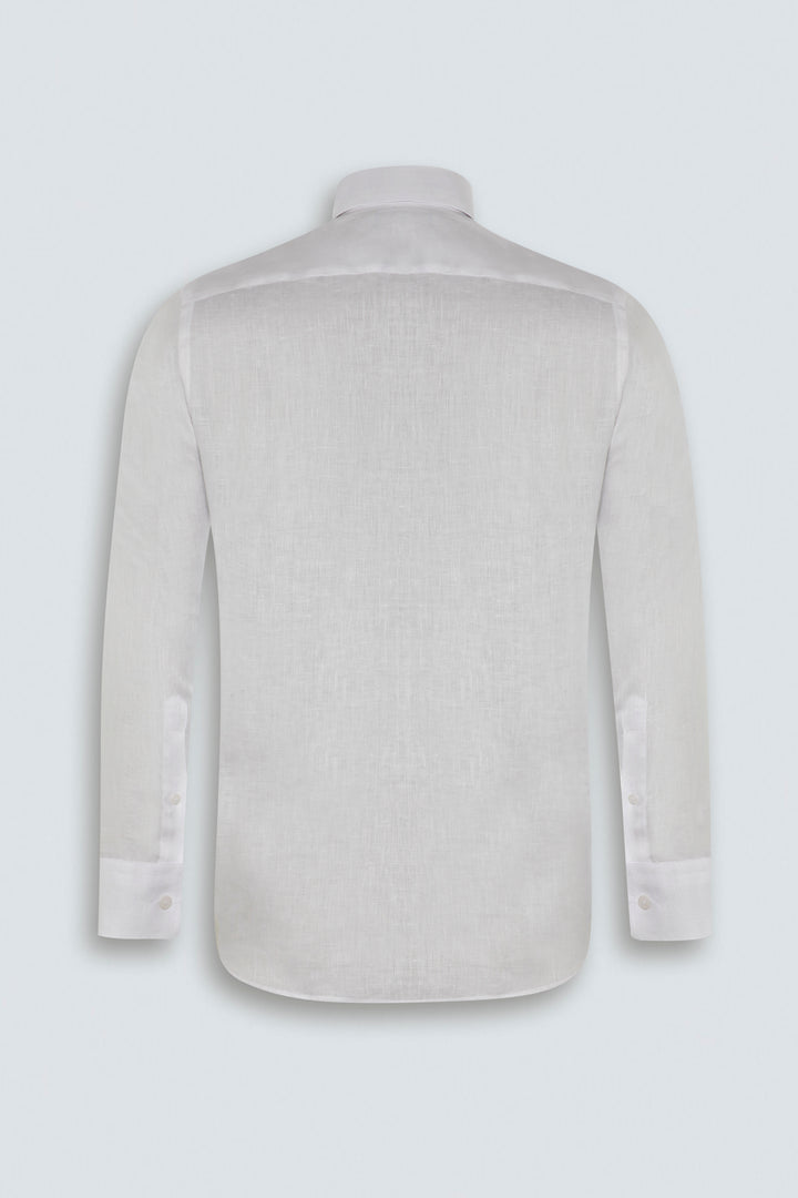 LINEN SHIRT RELAX WHITE